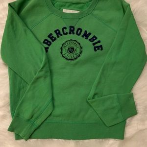 Small green Abercrombie sweatshirt